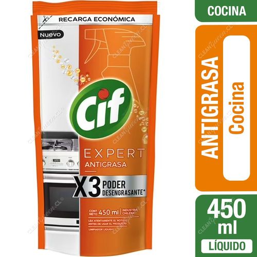 Cif Limpiador Antigrasa Cocina Expert Doypack 450 ml