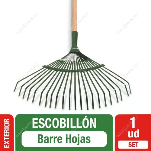 Química Universal Escobillón Metal Barre Hojas Set