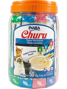 Churu Snack Cremoso Tuna Varieties Recipe Gato 50 un