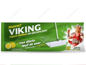 Viking Trapero Húmedo Multiuso Limón 12 un