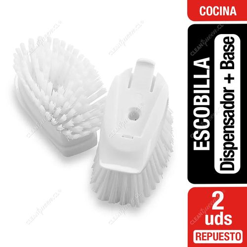 Oxo Escobilla Lavaloza con Dispensador y Base Repuesto 2 un