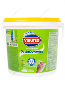 Toallas Desinfectantes Multiuso Virutex Easy Clean 400 un