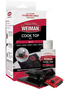 Weiman Kit Limpiador Vitrocerámica 3 un