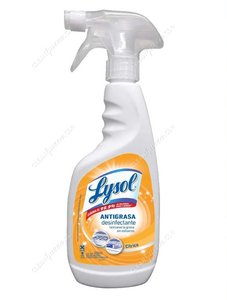 Lysol Antigrasa Desinfectante Cítrico 500 ml