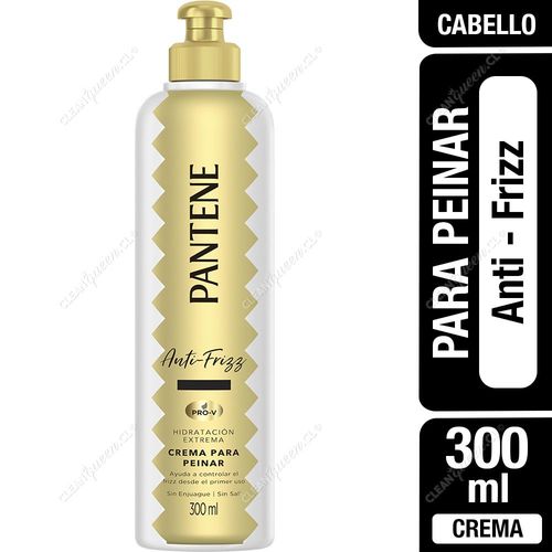 Pantene Crema para Peinar Anti Frizz 300 ml
