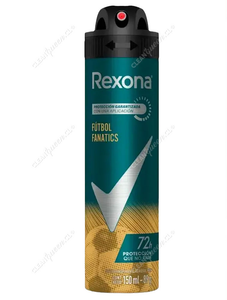 Desodorante Aerosol Hombre Rexona Fútbol Fanatics 150 ml
