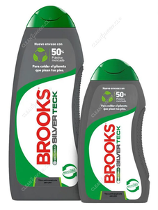 Brooks Talco Pies SilverTeck 80 g + 120 g Pack