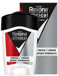 Rexona Desodorante Crema Hombre Clinical Sport Strengh 48 g