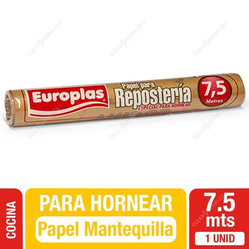 Europlas Papel Mantequilla 7.5 m