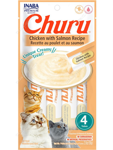 Churu Snack Cremoso Chicken With Salmon Recipe Gato 4 un