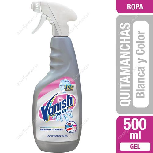 Vanish Quitamanchas Gel OxiGel Ropa Blanca y Color 500 ml