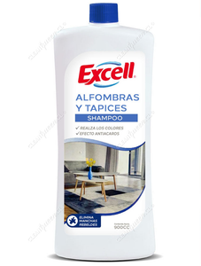 Excell Shampoo para Alfombras y Tapices 900 cc