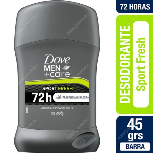 Dove Desodorante Barra Hombre Sport Fresh 45 g