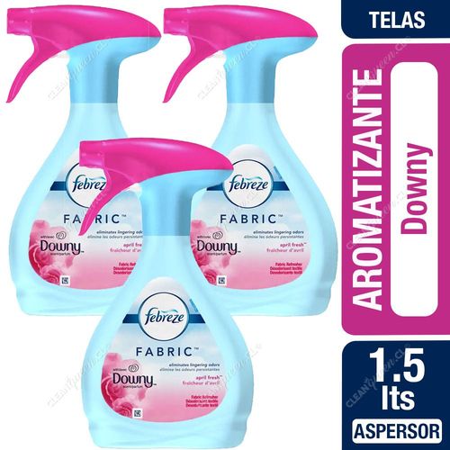 Febreze Aromatizante de Telas Downy 3 x 438 ml