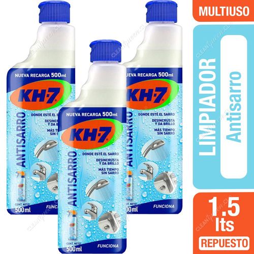 KH-7 Limpiador Antisarro Recarga 3 x 500 ml