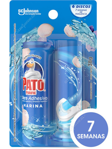 Pato Purific Discos Adhesivos + Aparato Marina 6 un