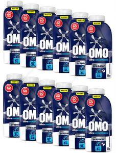 Detergente Líquido Omo Ultra Power Diluible 12 x 500 ml