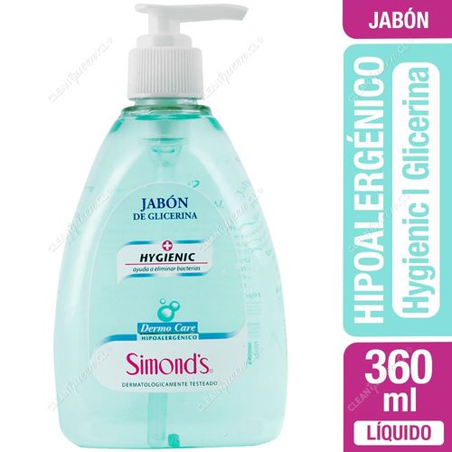 Jabón Líquido Hygienic Simond's Dermocare 360 ml