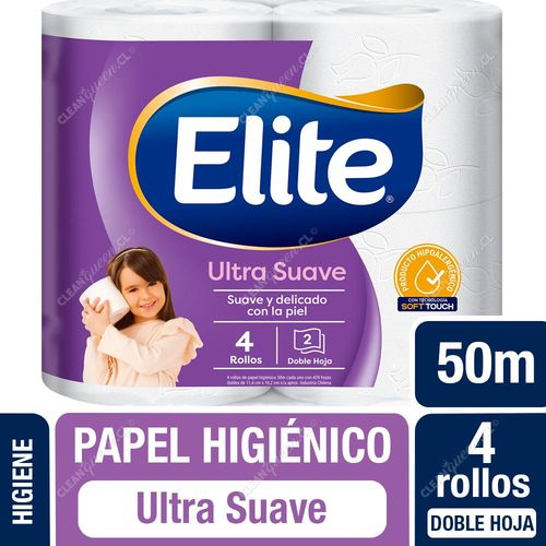 Elite Papel Higiénico Ultra Doble Hoja 50 m 4 un