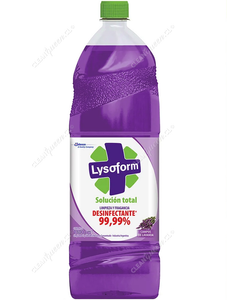 Lysoform Desinfectante Líquido Solución Total Lavanda 1800 cc