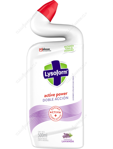 Limpiador Desinfectante Inodoro Lysoform Lavanda 500 cc