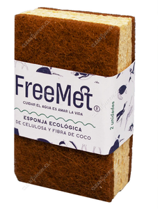 Freemet Esponja Ecológica Coco 2 un
