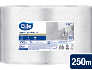 Elite Papel Higiénico Professional Doble Hoja 250 m 6 un