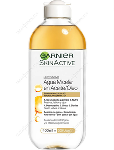 Garnier Agua Micelar Bifásica Óleo 400 ml