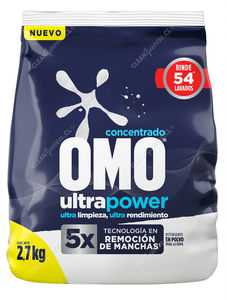 Omo Detergente Polvo Matic Ultra Power 2.7 kg