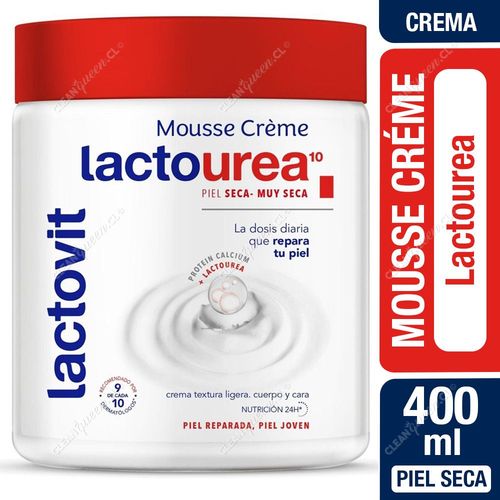 Lactovit Crema Corporal Mousse Créme Lactourea 400 ml