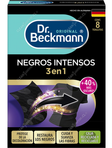 Dr. Beckmann Negros Intensos en Toallitas 8 un