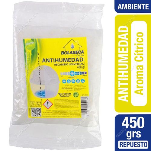 Bolaseca Sistema Antihumedad Cítrico Repuesto 450 g