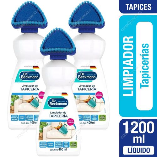 Limpiador Tapicería Dr. Beckmann 3 x 400 ml