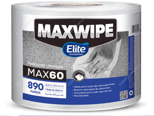 Elite Paño Reutilizable Professional Maxwipe 890 Paños