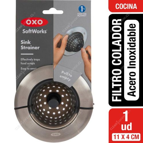 Oxo Filtro Lavaplatos Acero Inoxidable