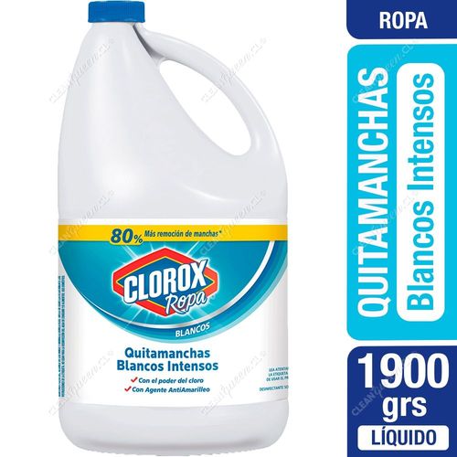 Clorox Quitamanchas Blancos Intensos 1900 g