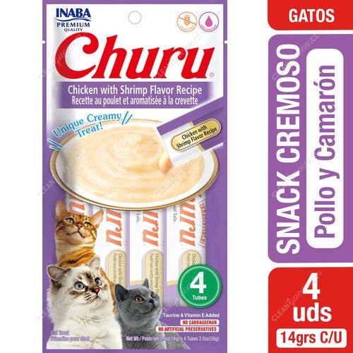 Churu Snack Cremoso Chicken With Shrimp Recipe Gato 4 un