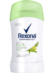 Rexona Desodorante Barra Mujer Stay Fresh Bamboo & Aloe Vera 50 g