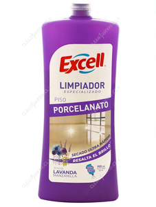 Excell Limpiador de Porcelanato Lavanda 900 cc