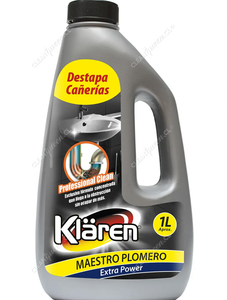 Klären Desatascador Cañerías Extra Power 1 L