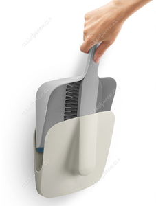 Joseph Joseph Set Pala y Escobilla + Soporte Mural Clean Tech 2 Pzas