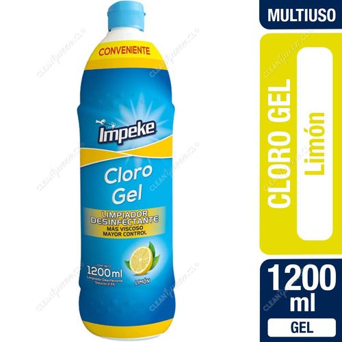 Impeke Cloro Gel Limón 1200 ml