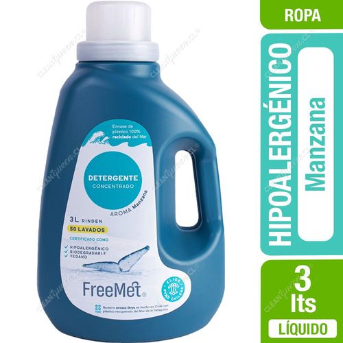 Freemet Detergente Ecológico Concentrado Hipoalergénico 3 L