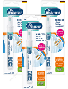 Dr. Beckmann Lápiz Mágico Quitamanchas 3 x 9 ml