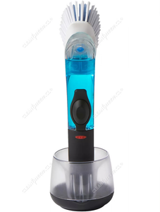 Oxo Escobilla Lavaloza con Dispensador y Base
