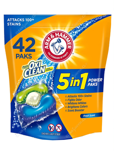 Hammer Detergente Cápsulas Arm & 5 en 1 Fresh Scent 42 un
