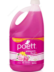 Poett Limpiador Líquido Primavera 4 L