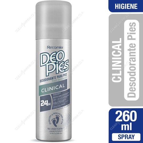 Deo Pies Desodorante Pies Clinical Spray 260 ml