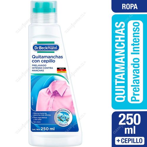 Dr. Beckmann Quitamanchas con Cepillo Prelavado Intenso 250