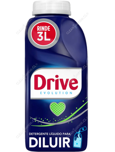 Detergente Líquido Drive Para Diluir Bioenzimas 500 ml Rinde 3 L